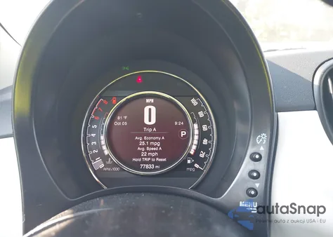 2017 Fiat 500 Pop z USA, uszkodzony, nr VIN 3C3CFFKR8HT580188